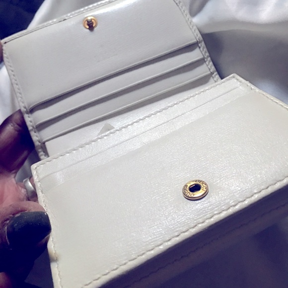 Gucci White GG Quilted Trapuntata Compact wallet - Picture 5 of 13